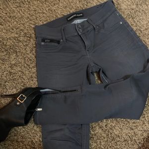 Charcoal grey express denim.